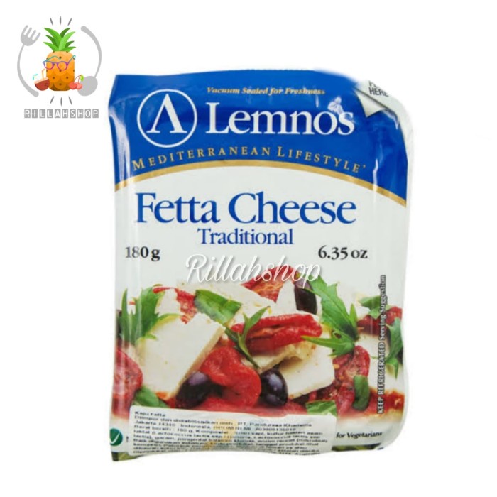 

Lemnos Fetta Cheese Traditional Keju Fetta 180g