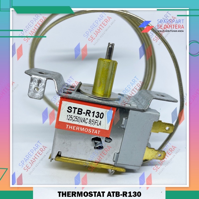 TERMOSTAT THERMOSTAT KULKAS 1 PINTU SANYO TOSHIBA SHARP UNIVERSAL R 130
