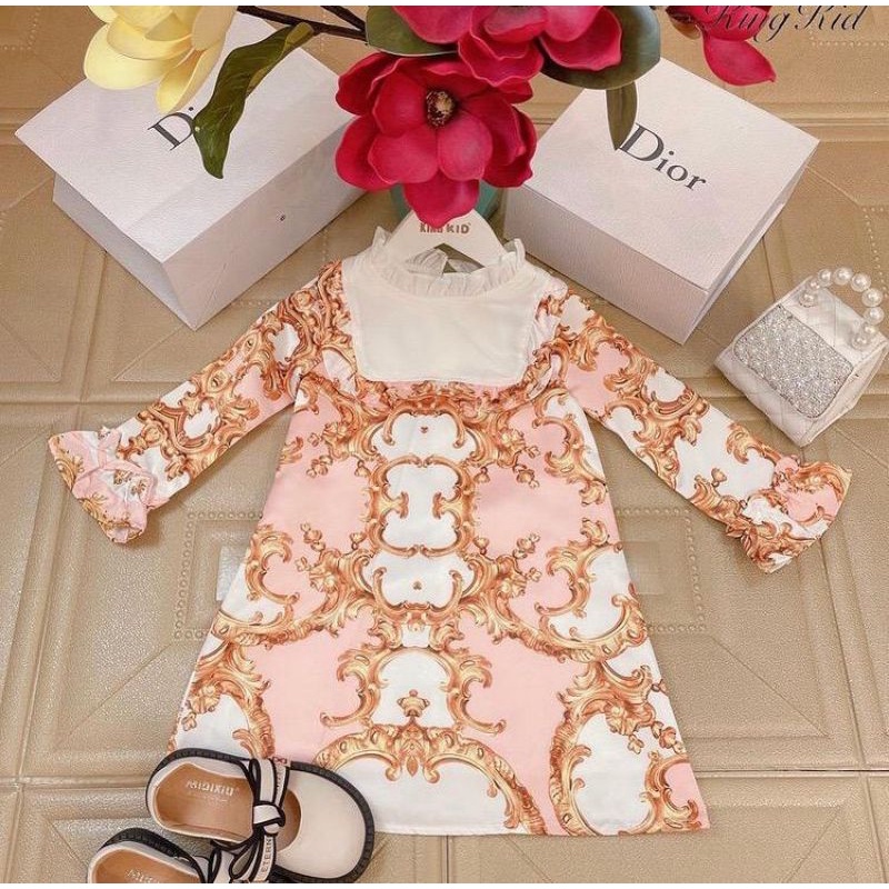 dress anak king kid premium/baju pesta anak import/baju kondangan anak