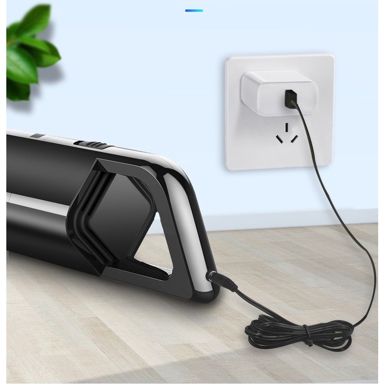 Power Wireless Vacum Cleaner Penyedot Debu Mobil Vacuum Cleaner - USB Baterai