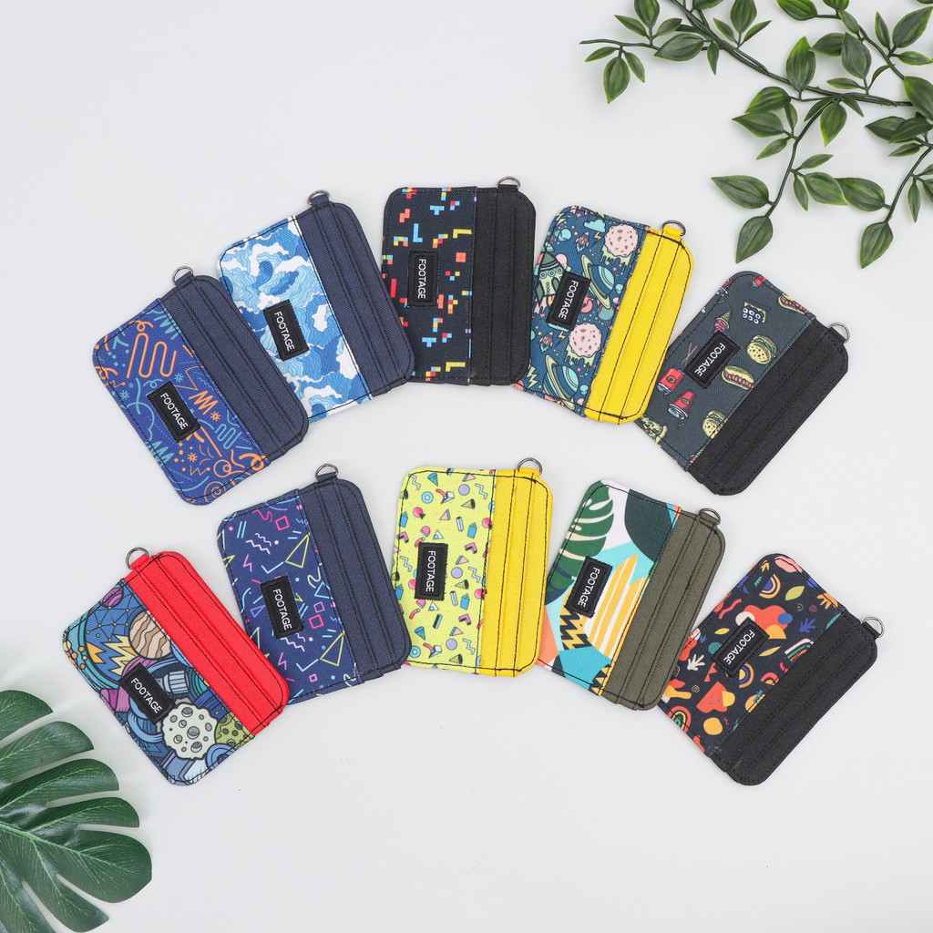 Card Holder Dompet Kartu dan Uang Pria Wanita Simple Card Wallet