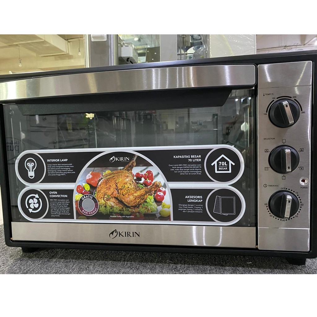 KIRIN KBO 700 C / OVEN LISTRIK 70 LT 1100 WATT / KBO700C