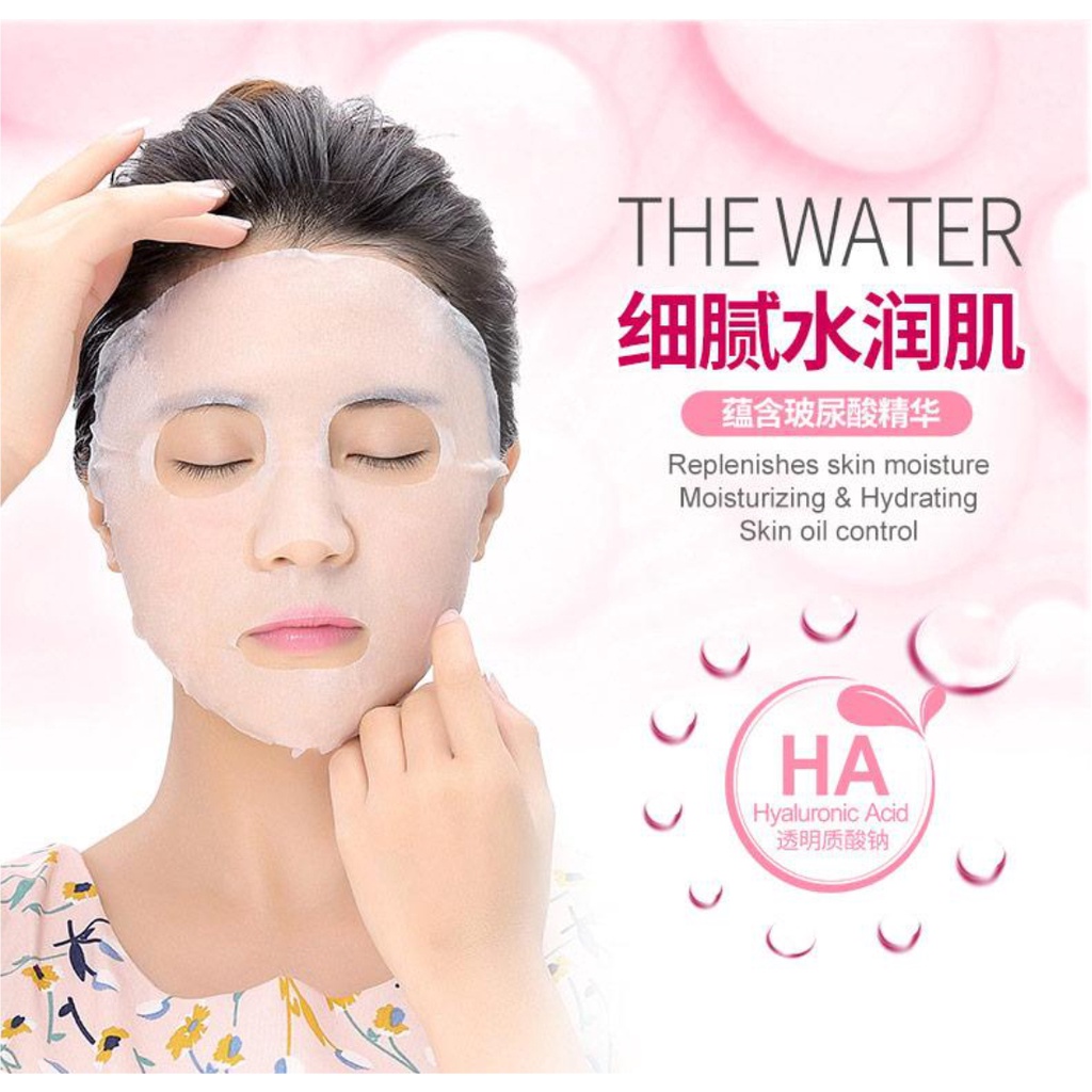 SHINE STAR - IMAGES HA HYALURONIC ACID FACIAL MASK / MASKER MELEMBABKAN WAJAH COCOK BUAT KULIT KERING