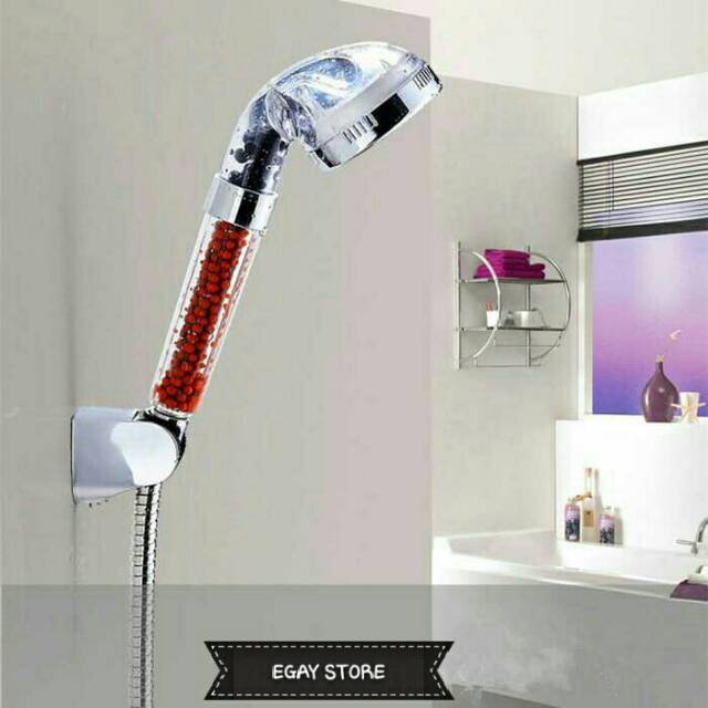 Shower Head For Baby / Kepala Shower Air Bayi Lembut Hemat Air Filter Mineral Ion - 6 - Terlaris