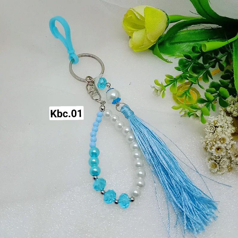 YASAFA Bag Charm Keychain Custom Nama Gantungan Tas Bandul Kunci