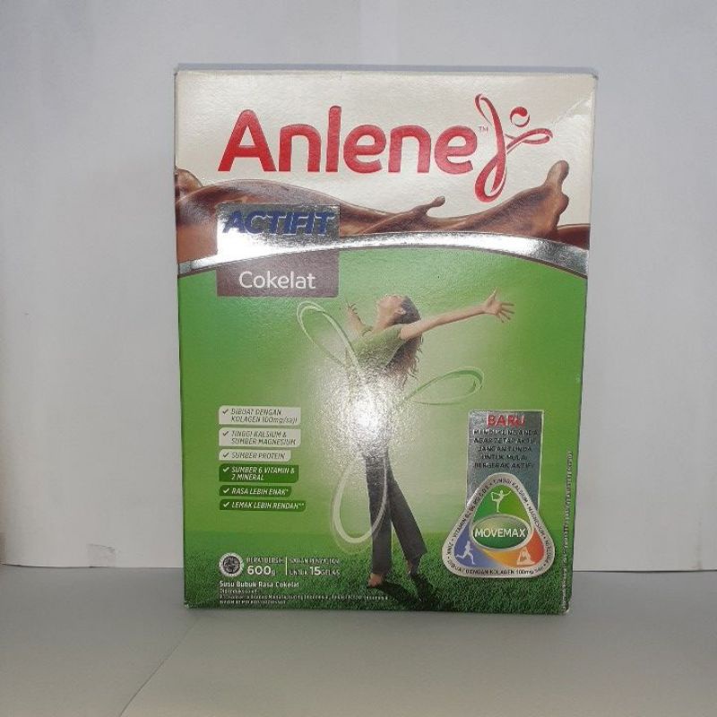 ANLENE ACTIFIT Cokelat 600 Gram