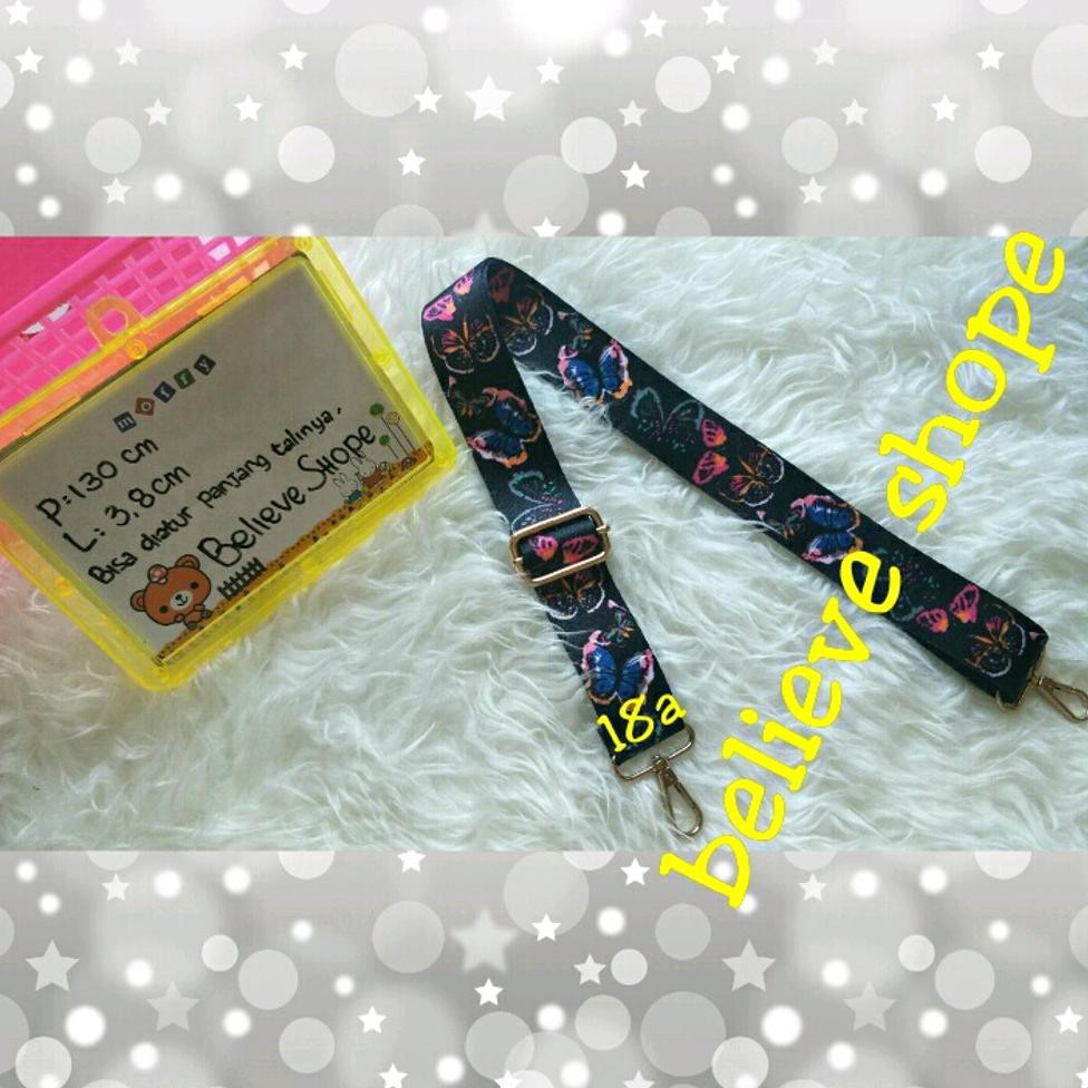 BIG SALE strap tali - tali tas - tali tas panjang - strap motif - tali motif