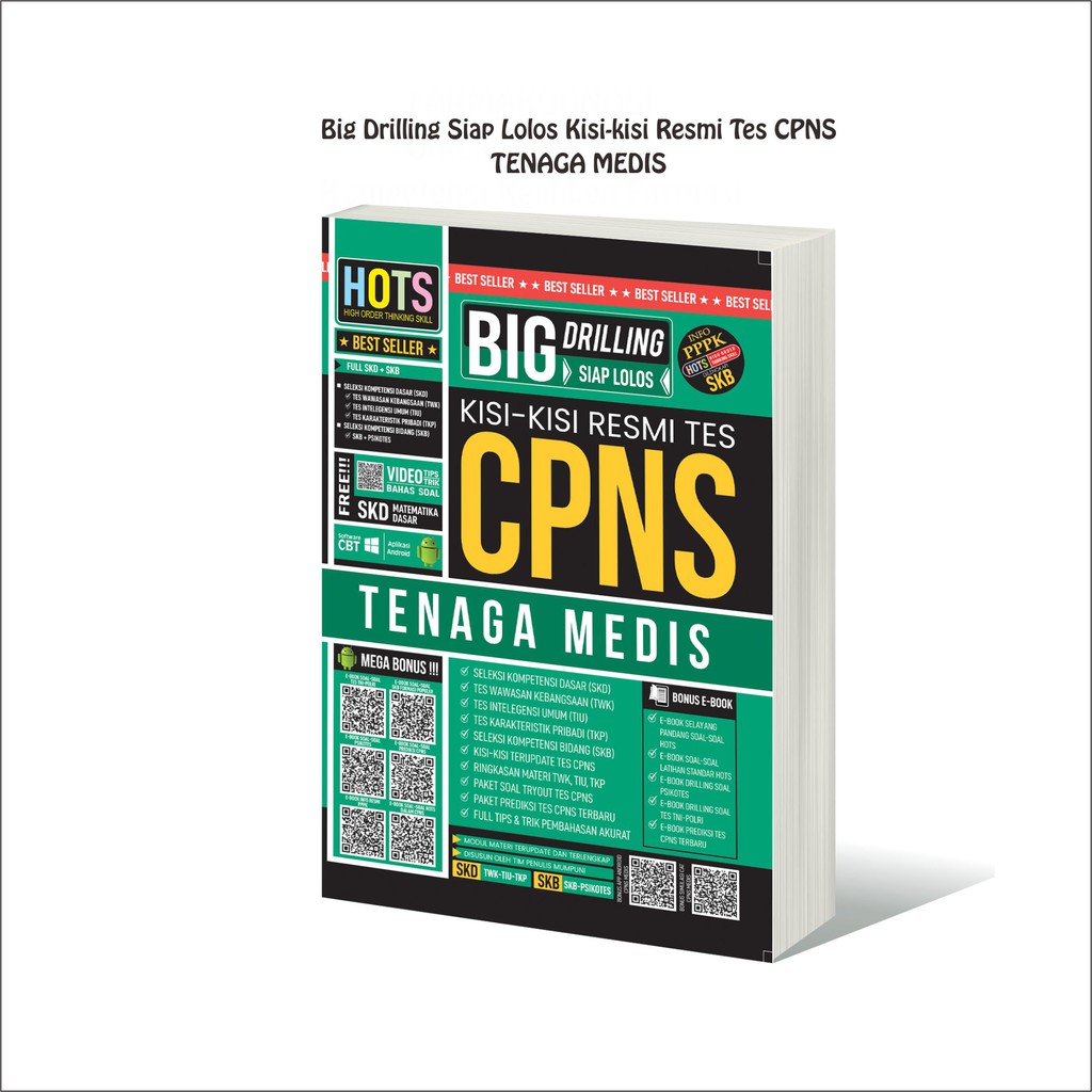 Best Seller Buku Tes Cpns Buku Big Drilling Tes Cpns Tenaga Medis Buku Cpns Shopee Indonesia