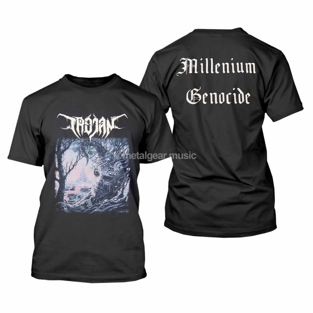 Metalgear Music Original Tshirt Trojan - Millenium Baju Kaos