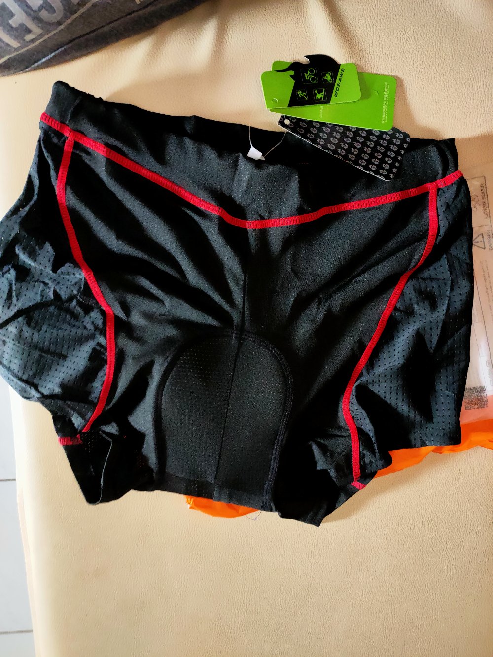 Celana Padding Sepeda Pria COOL Max5D Silikon Gel Adem 