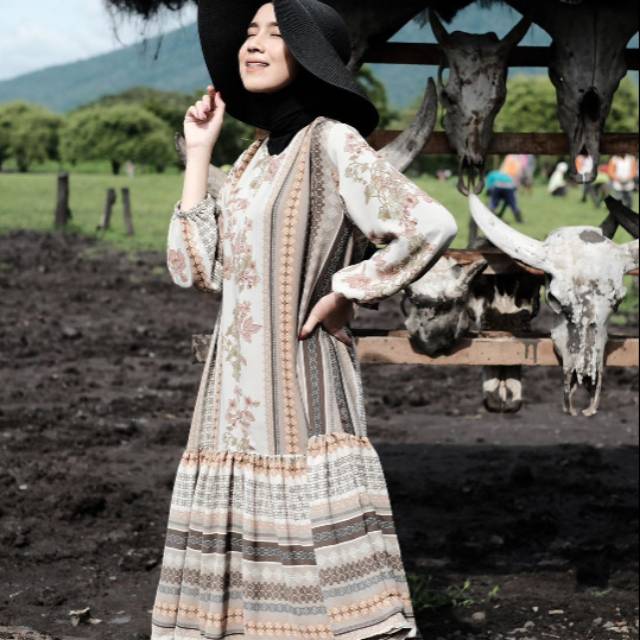 PADMA MIDI DRESS HAIDEE ORLIN