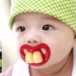 Dot Empeng Bayi Lucu dengan kumis Tebal Mainan Bayi Anti Stress Baby Pacifier Silicone Funny Nipple Dummy child Soother Teethers Toddler Babies Joke Prank Beard Pacy Nipples Pacifier Gifts