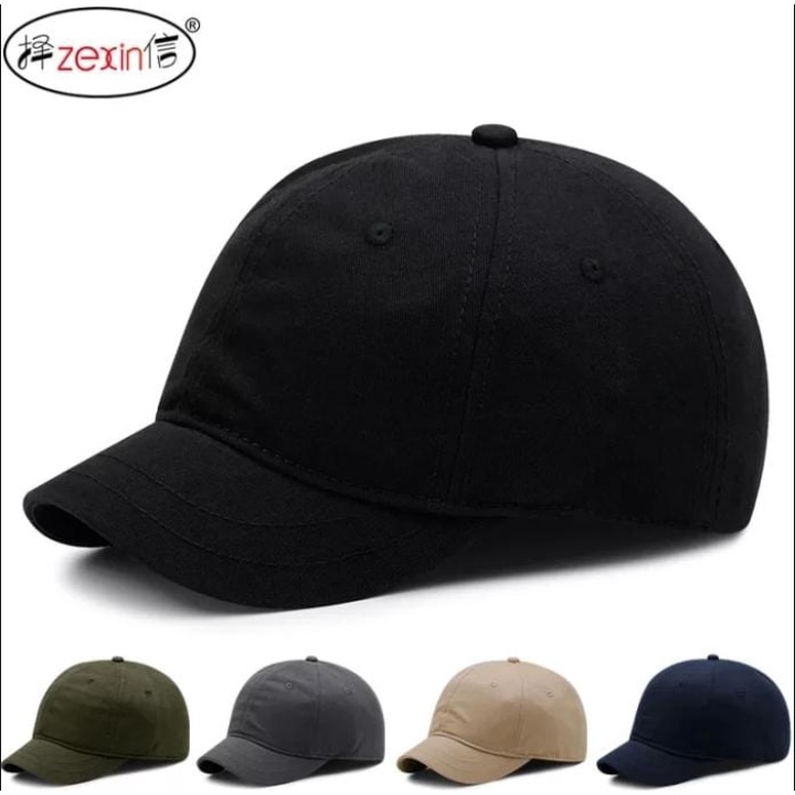 Topi Import Baseball Caps Topi Baseball Kore Distro Import Lidah Pendek Pria Wanita Dewasa