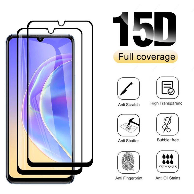 Vivo V23E 6.44 Inchi Tempered Glass Full Layar Bening Anti Blue Ceramic Matte Clear Anti Glare