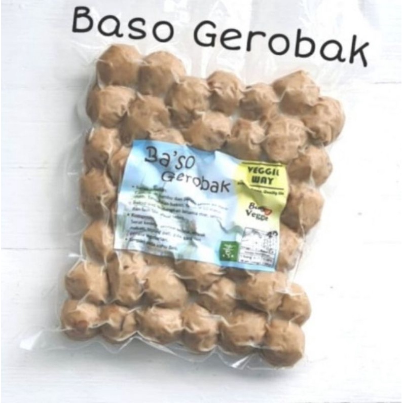 

Vegetarian Baso Gerobak/Baso Urat Vegetarian veggieway