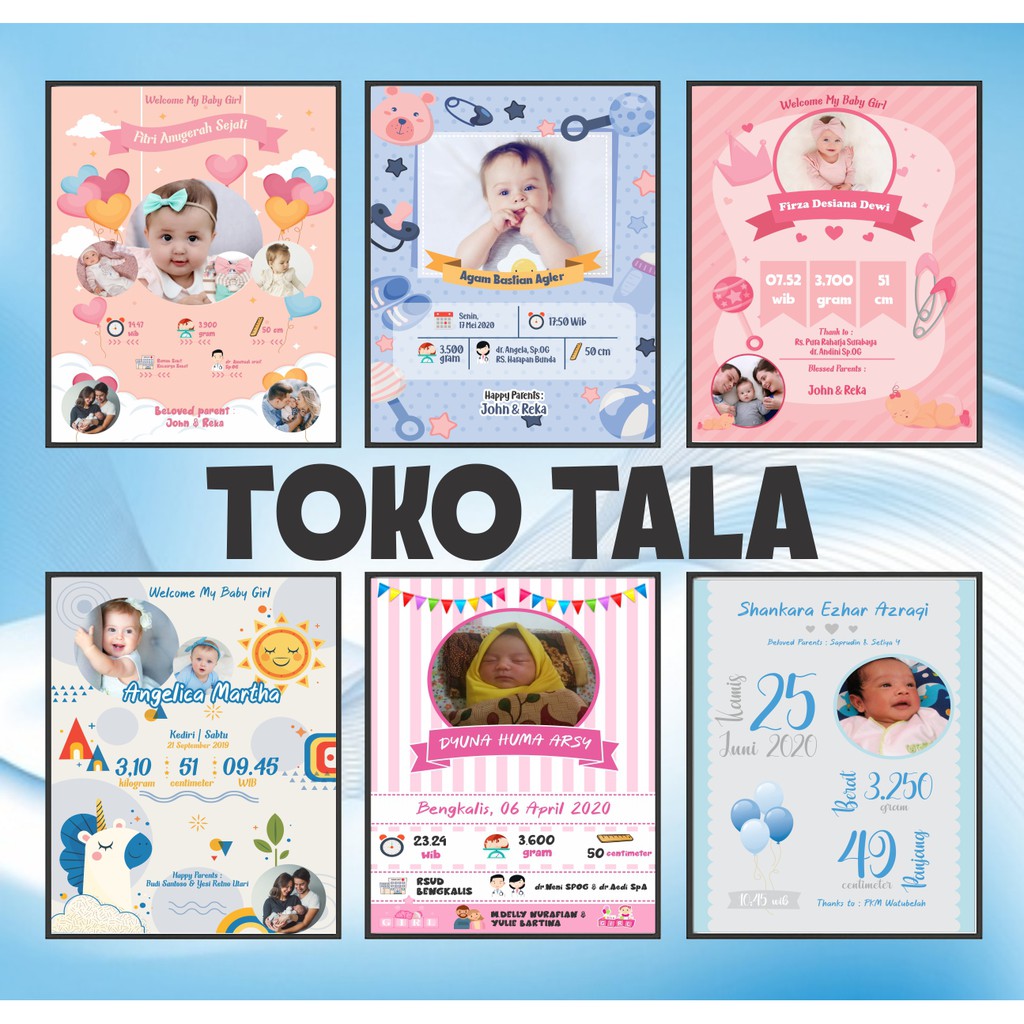 Biodata Bayi / Biodata Baby (SOFTFILE)