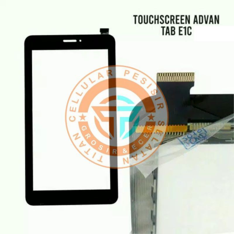 TOUCHSCREEN TS TAB ADVAN E1C / E1C+ / E1C PRO / T1Q / X7 / X7+ ORIGINAL