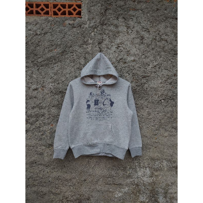 Vtg Hoodie Popeye bekas second