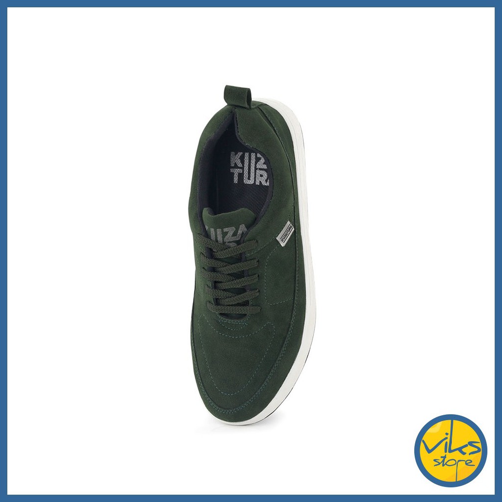 Sepatu Sneakers Pria Cowok Tali Style Casual Distro Kuzatura Original Suede Lokal Premium Elegan