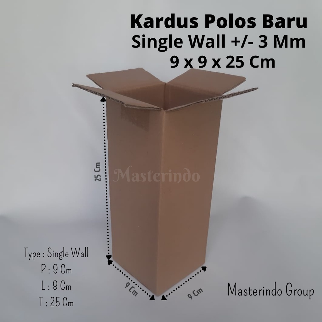 

Kardus 9x9x25 Cm