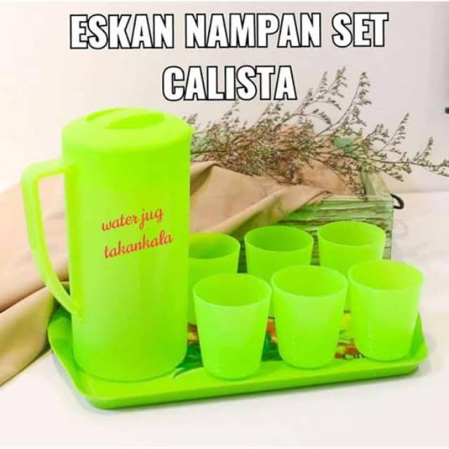 Jual Teko Calista Takankala Set 7pcs Teko Gelas Teko Esnam Shopee Indonesia 9004