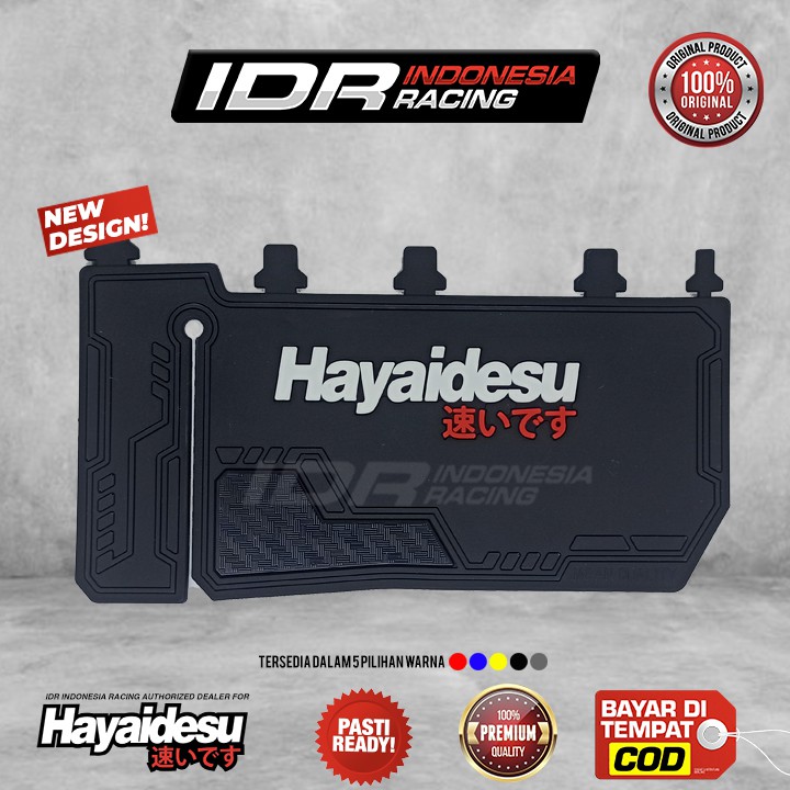 Hayaidesu Mudflap Yamaha Mio M3 / J / S  / Z / Fino FI 115 125 Xride 125 Sout GT 125 Mud Flap Guard Karet Penahan Lumpur Motor Premium