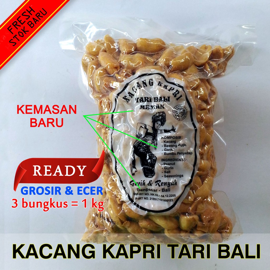 

Kacang Kapri Tari Bali "MEMAN" (original/asli made in Bali)