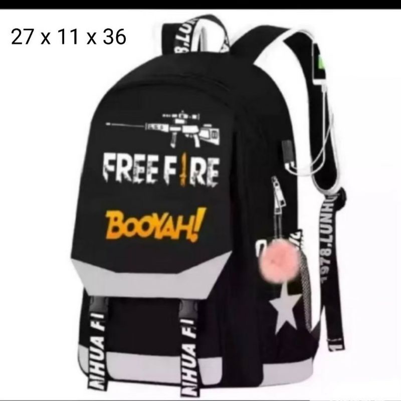 TAS RANSEL ANAK SEKOLAH/TAS FF BOYAH