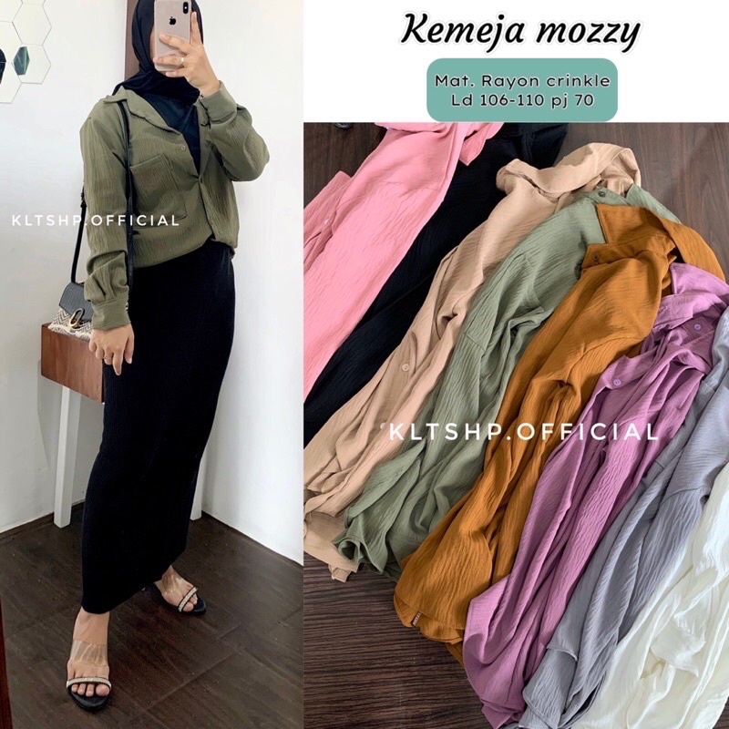 KEMEJA RAYON CRINKLE