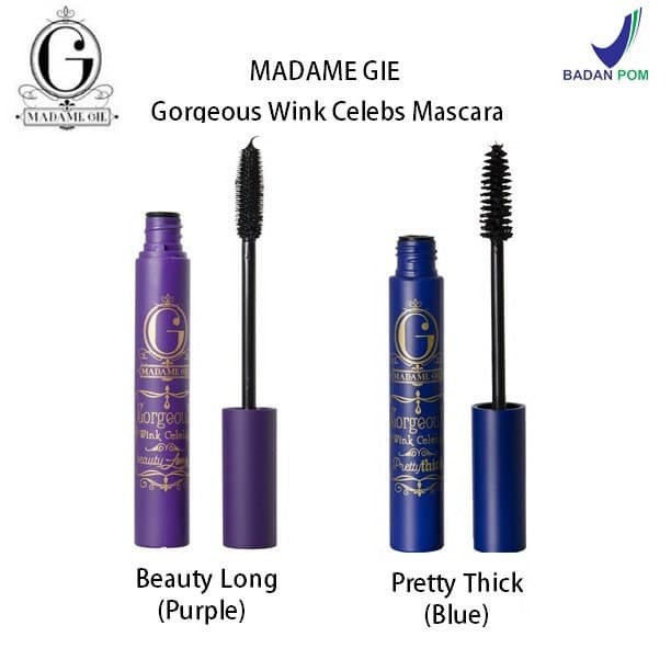 ✦SINAR✦Madame Gie Gorgeous Wink Celebs Prettythick &amp; Beauty Long Mascara