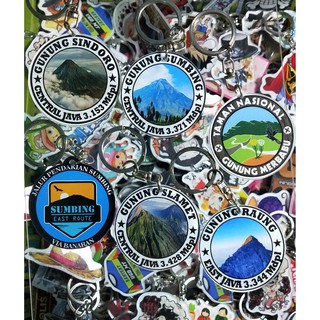 Ukuran Bervariasi Ganci Gunung - keyring - keychain