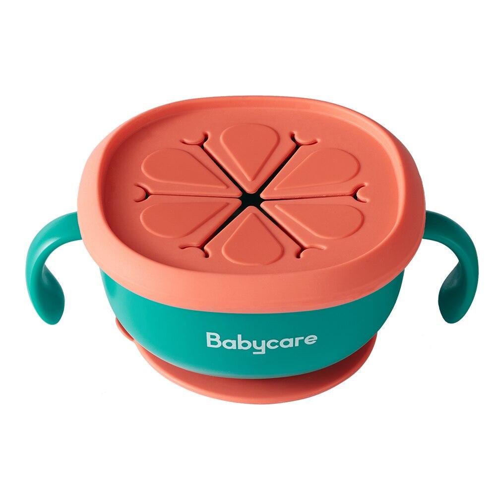 Babycare Snack Bowl 3 in 1 Pink