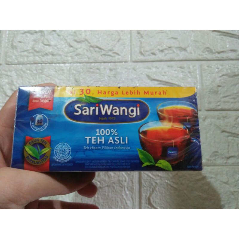 

Teh Celup SariWangi (1 kotak isi 30 kantong)