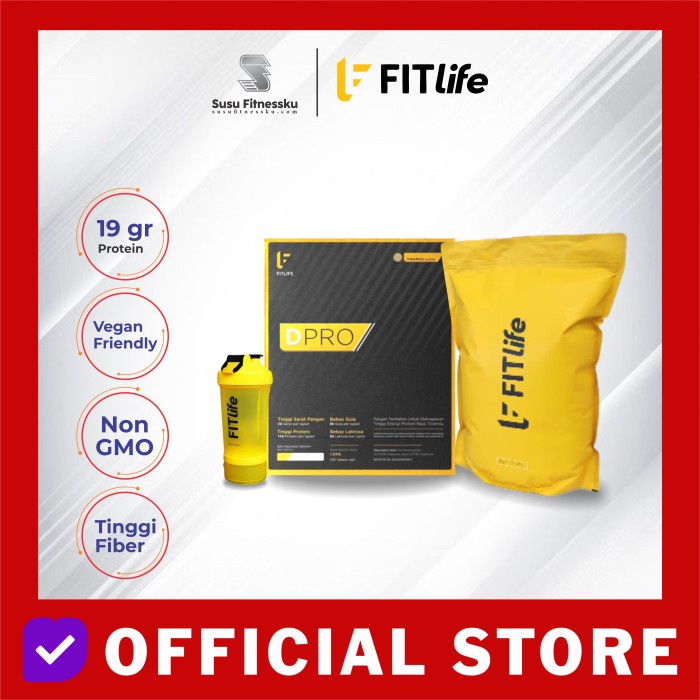 {cantikstore} Fitlife Diet Pro Dietpro 60 servings True isolate true whey - Matcha Limited