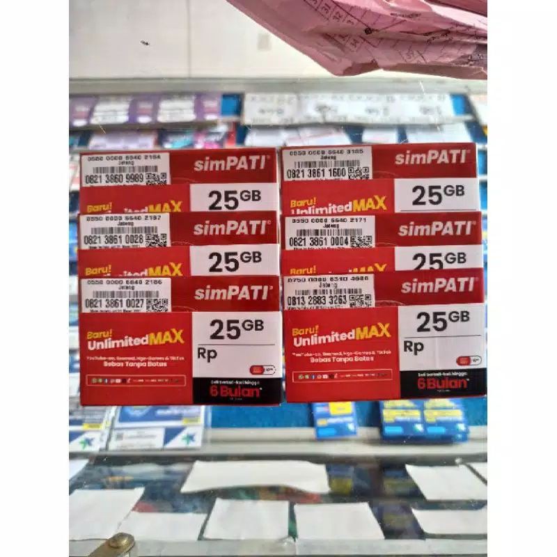 Telkomsel 25Gb unlimitied