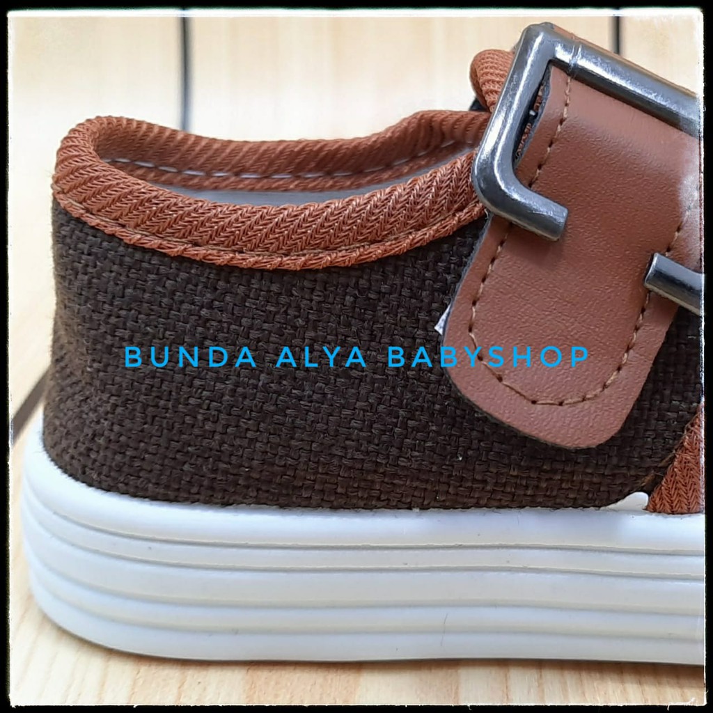 Sepatu Anak Laki Laki IMPORT 1 - 7 Tahun COKLAT Sepatu Anak Cowok Premium MIZZU Size 21 - 35