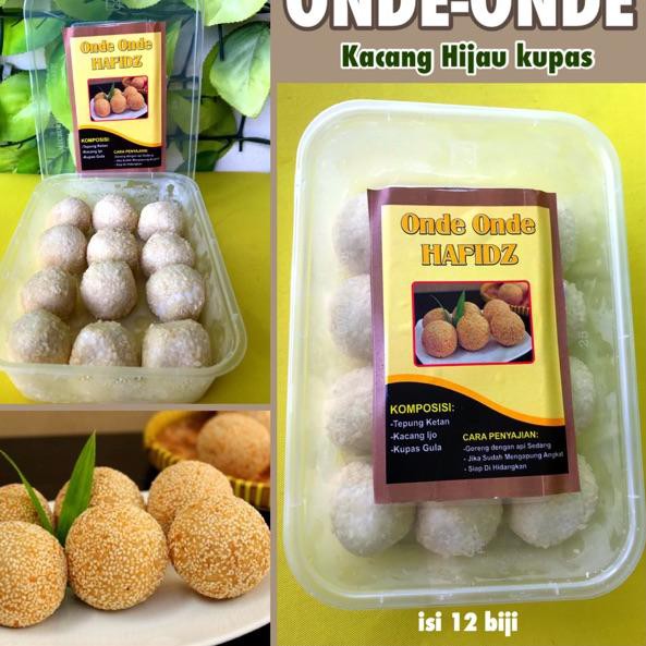 

Hot!! Onde Onde Kacang Hijau isi 12