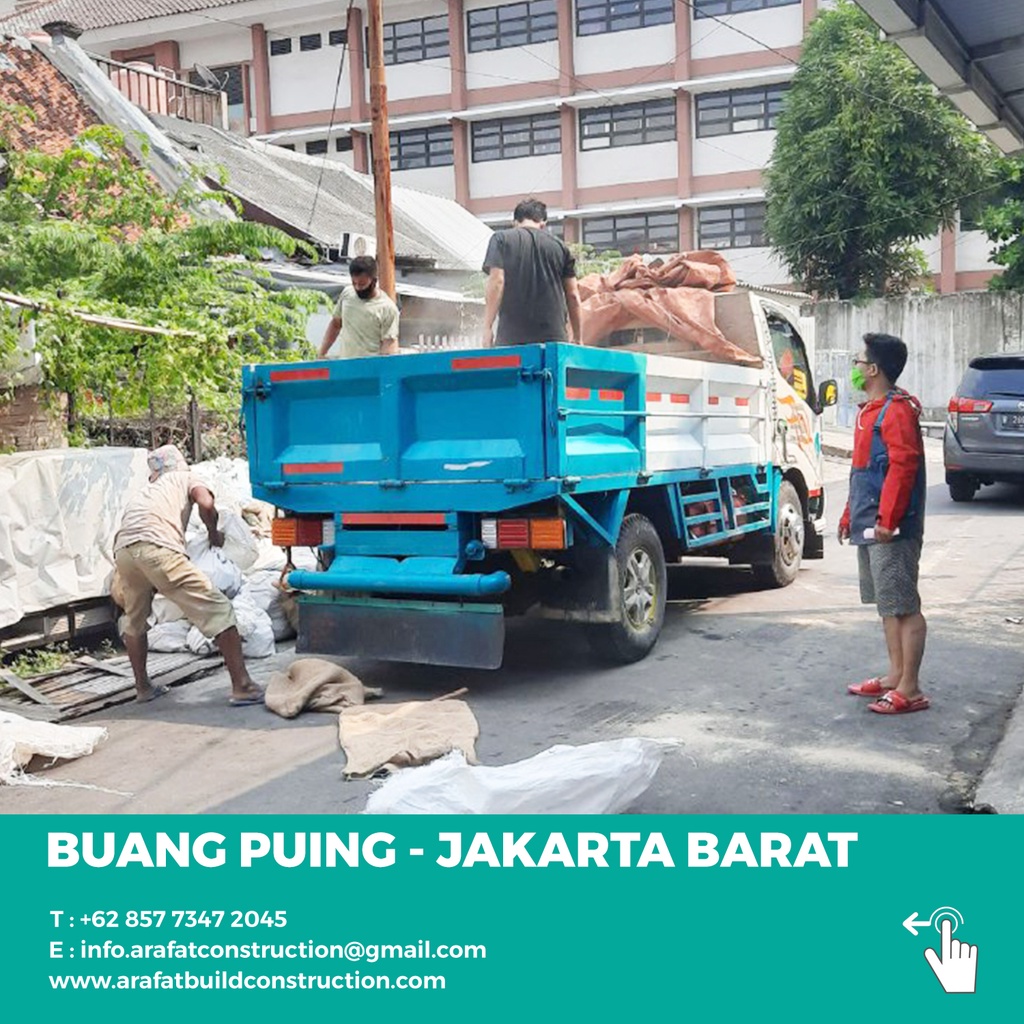 Jasa Pembuangan Puing Bangunan Sejabodetabek
