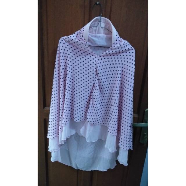 Preloved dan New jilbab syari 2 layer