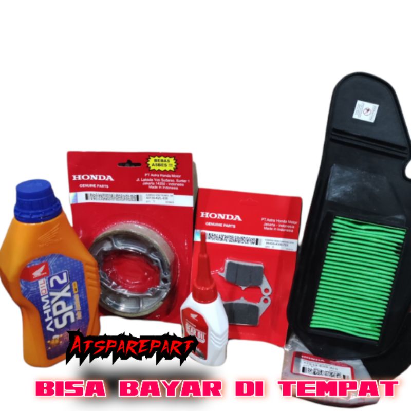 PAKET SERVICE SPX 2 HONDA VARIO 125 F1 KZL KVB