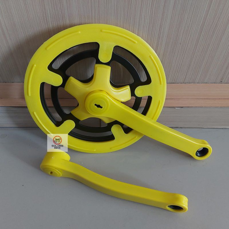 Crank Chainwheel Piringan Sepeda Fixie Minion Mini Trek 44T Warna