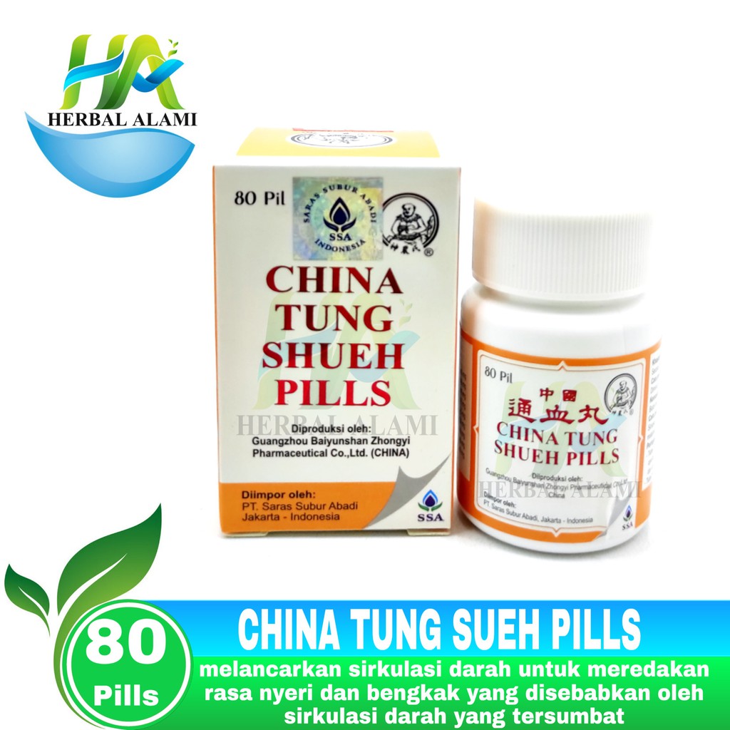 China Tung Sueh Pills - Obat Sakit Otot,Rematik,Sendi