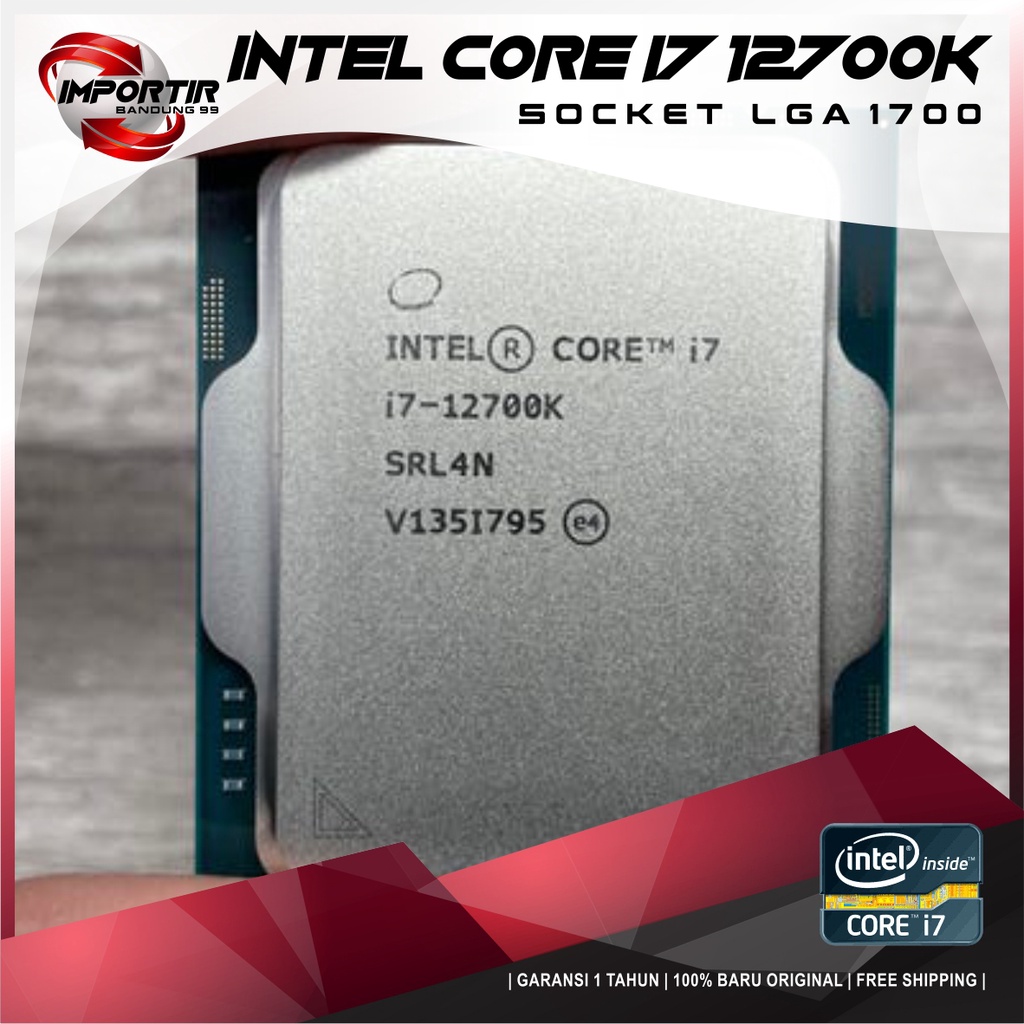 Jual Processor Intel Core I7 12700k 12 Core 20 Threads Alder Lake Lga1700 Shopee Indonesia 9179