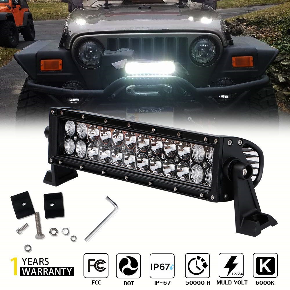 Led Light Bar 72Watt Cree Lampu Jeep 72W