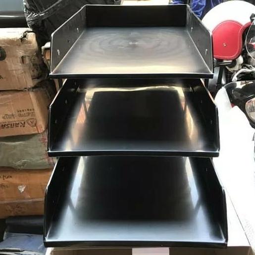 

Office & Stationery | Document Organizer | Tray 3 Susun / Elevated - Microtop | Best Seller