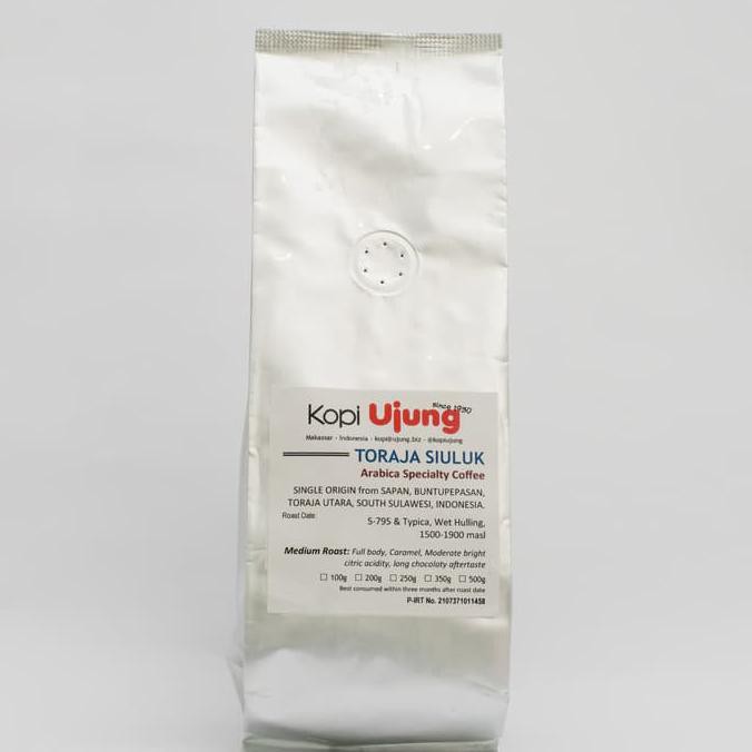 

SPECIAL!! Kopi Ujung Arabica Toraja Sapan Siuluk 250 Gram