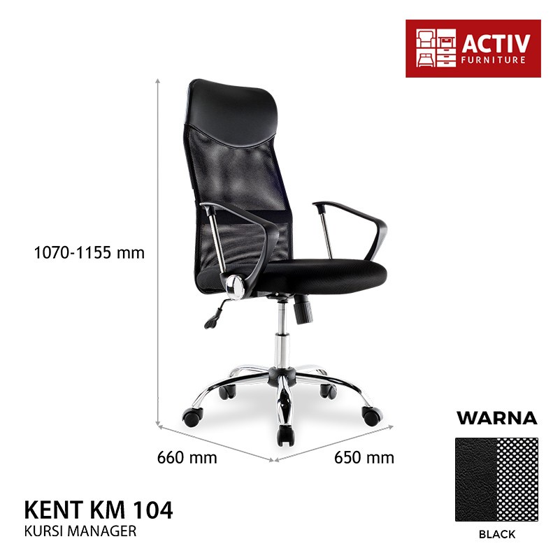 Activ Furniture Kent KM 104 (Kursi Manager)