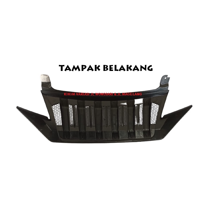 GRILL ALL NEW RUSH TERIOS M/APOLLO HITAM LIST MERAH JSL