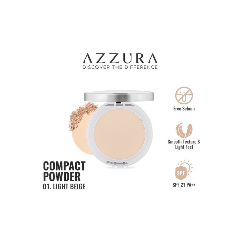 Azzura Compact Powder Fresh Look with SPF 21 PA++