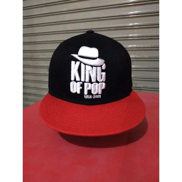 Topi Michael Jackson (King Of Pop) Second